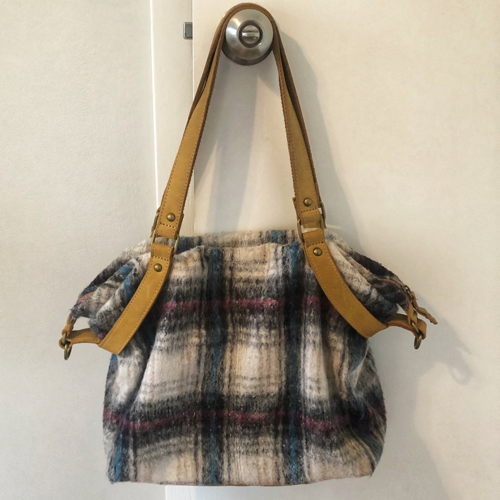 Schuler & Sons Philadelphia Plaid Wool Bag